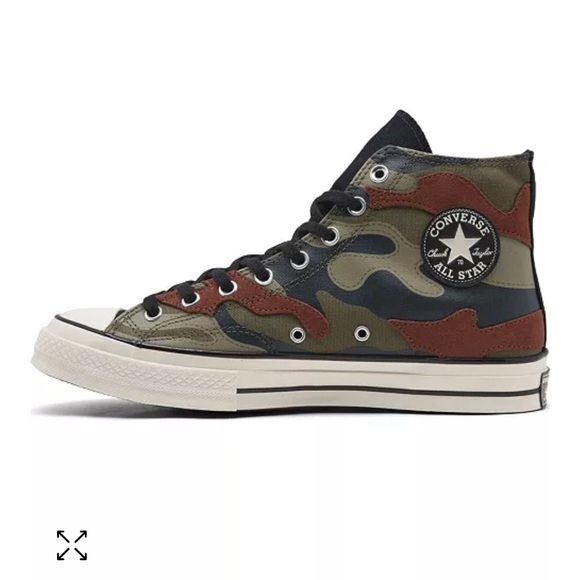 Converse Chuck Taylor Hybrid Camo High Top Casual Sneakers - Picture 7 of 7